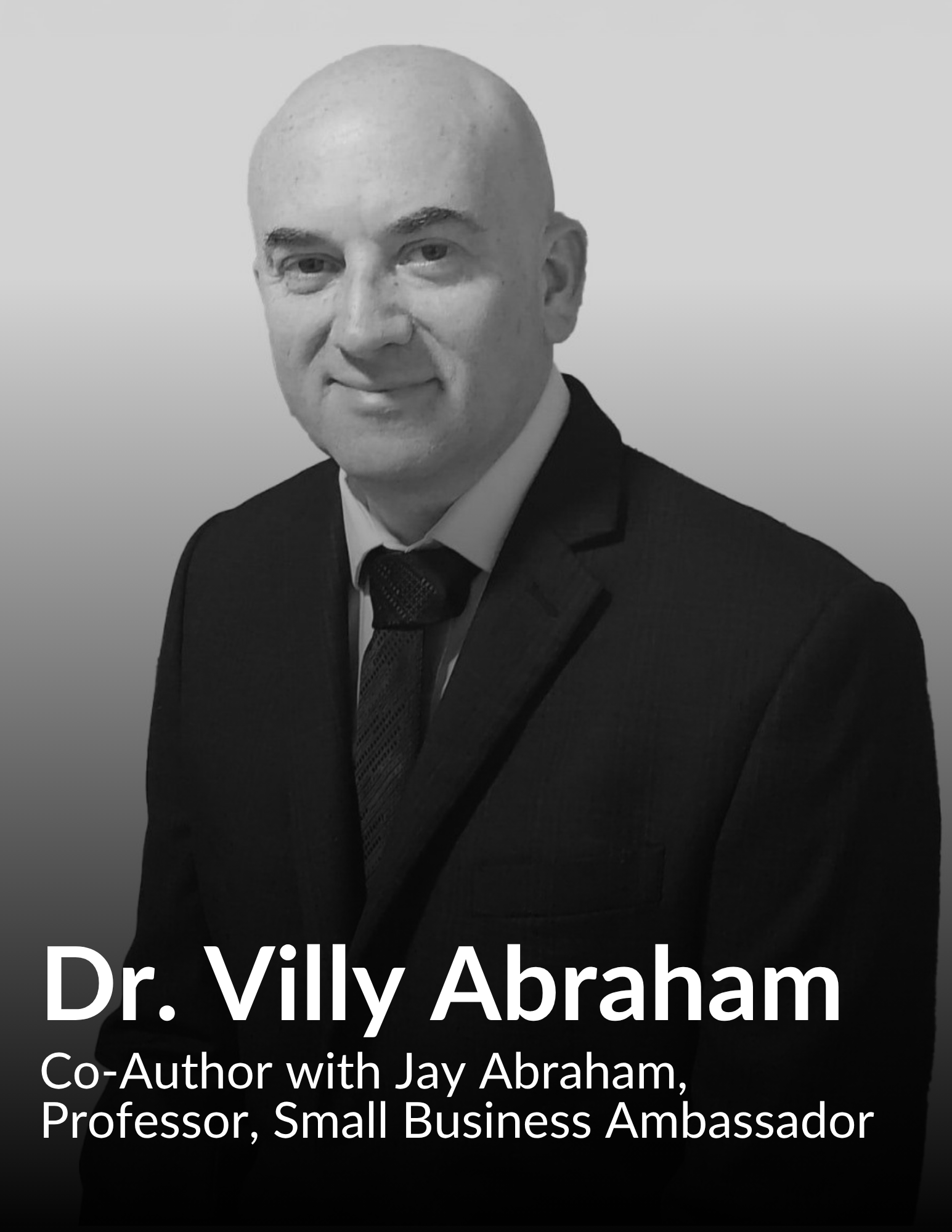 Dr. Villy Abraham portrait